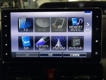 タントカスタム RS　セレクション　ターボ　純正ナビTV　4WD