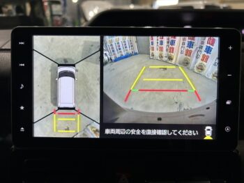タントカスタム RS　セレクション　ターボ　純正ナビTV　4WD