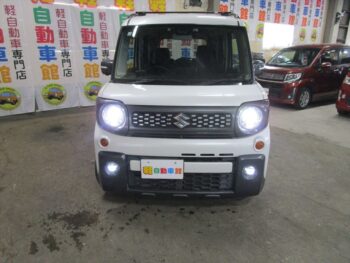 スペーシアギア ハイブリッドＸＺターボ　全方位モニター　純正ナビ・ＴＶ 4WD