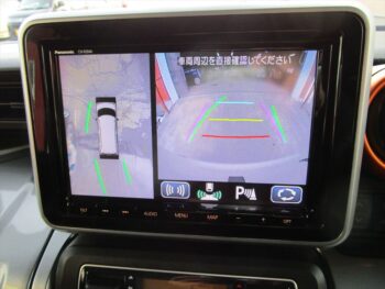 スペーシアギア ハイブリッドＸＺターボ　全方位モニター　純正ナビ・ＴＶ 4WD