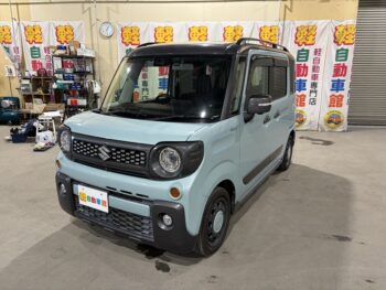 スペーシアギア ハイブリッドXZ　全方位モニター付カメラパッケージ　8インチナビTV　4WD