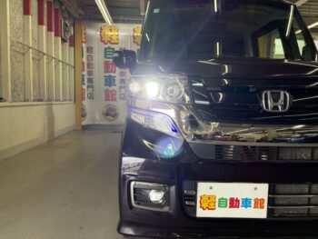 N-BOXカスタム 特別仕様車 SSブラックスタイルパッケージ 後期型 4WD