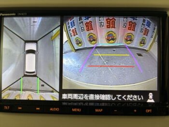 アルトラパン Ｘ　全方位モニター付　純正ナビ 4WD