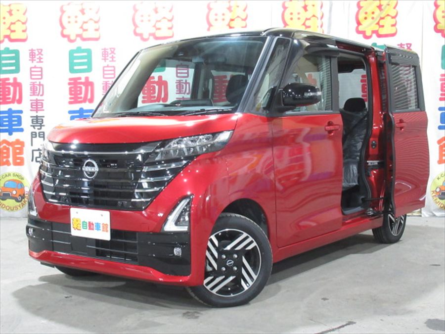 ルークス ハイウェイスター　X　純正ナビTV　後期型　4WD