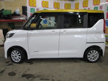 ルークス Ｘ　ｱﾗｳﾝﾄﾞﾋﾞｭｰﾓﾆﾀｰ　ﾊﾝｽﾞﾌﾘｰｵｰﾄｽﾗｲﾄﾞﾄﾞｱ　 4WD