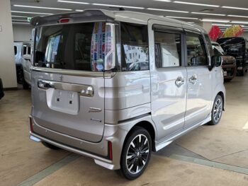 スペーシアカスタム ハイブリッドXSターボ　全方位モニター用カメラパッケージ　４WD
