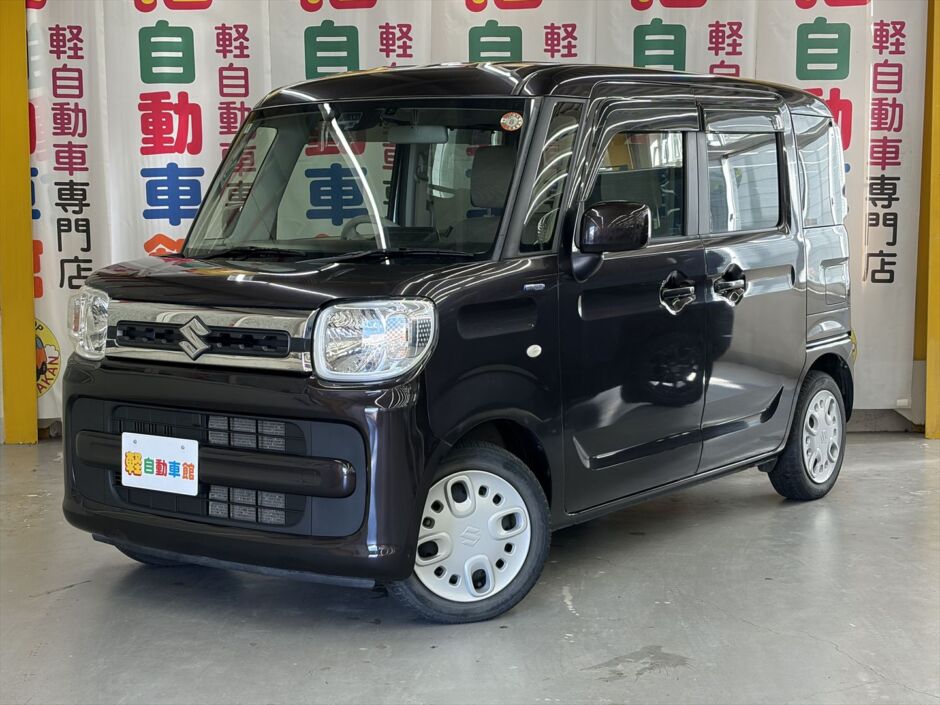 スペーシア ハイブリッドX ブレーキサポート装着車 4WD
