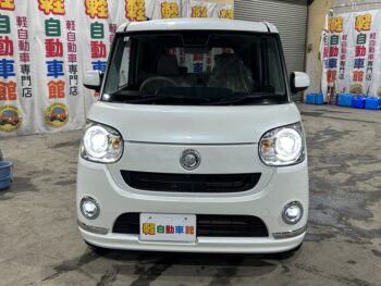 ムーヴキャンバス G　メイクアップLTD　SAⅢ　ナビTV　バックカメラ　4WD