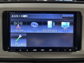 ムーヴキャンバス G　メイクアップLTD　SAⅢ　ナビTV　バックカメラ　4WD