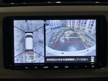 ムーヴキャンバス G　メイクアップLTD　SAⅢ　ナビTV　バックカメラ　4WD