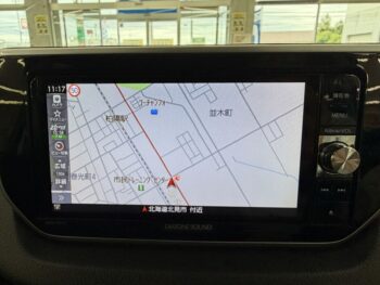ムーヴカスタム ＲＳ ターボ ハイパーＳＡⅢ 純正ナビ・ＴＶ・パノラマモニター 後期型 4WD