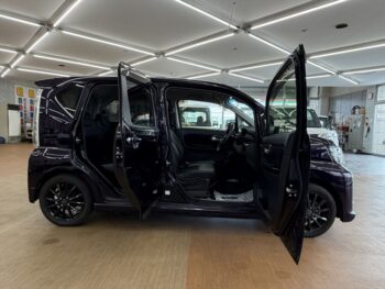 ムーヴカスタム ＲＳ ターボ ハイパーＳＡⅢ 純正ナビ・ＴＶ・パノラマモニター 後期型 4WD