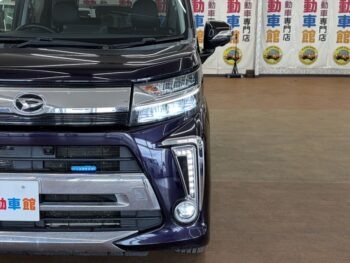 ムーヴカスタム ＲＳ ターボ ハイパーＳＡⅢ 純正ナビ・ＴＶ・パノラマモニター 後期型 4WD