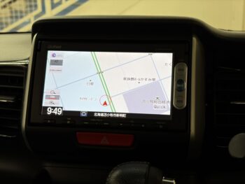 N-BOXカスタム G　ターボSSパッケージ　純正ナビ・TV・バックカメラ　4WD