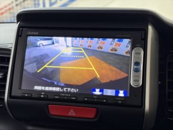 N-BOXカスタム G　ターボSSパッケージ　純正ナビ・TV・バックカメラ　4WD
