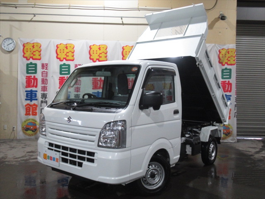 キャリイトラック 頑丈ダンプ 純正ナビTV 4WD