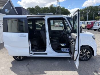 シフォンカスタム R スマートアシスト 純正ナビ・TV・パノラマモニター 4WD