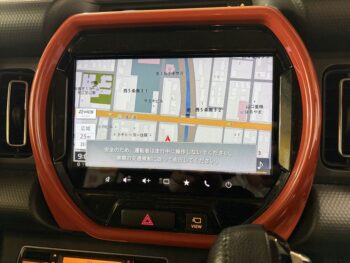 ハスラー ハイブリッドＸ　全方位モニター付純正９インチナビ　ＴＶ 4WD