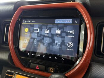 ハスラー ハイブリッドＸ　全方位モニター付純正９インチナビ　ＴＶ 4WD