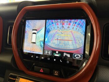 ハスラー ハイブリッドＸ　全方位モニター付純正９インチナビ　ＴＶ 4WD
