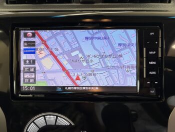 eKカスタム G　後期型　ナビ・TV　４WD