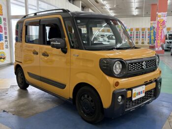 スペーシアギア ハイブリッド　XZターボ　全方位モニター付ナビ・TV　4WD