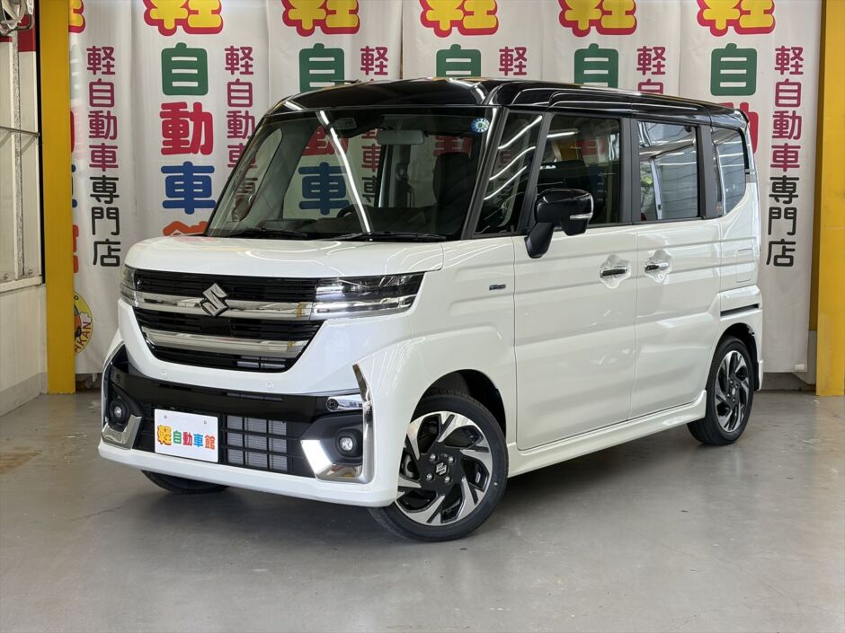 スペーシアカスタム ハイブリッド XS 未使用車 4WD