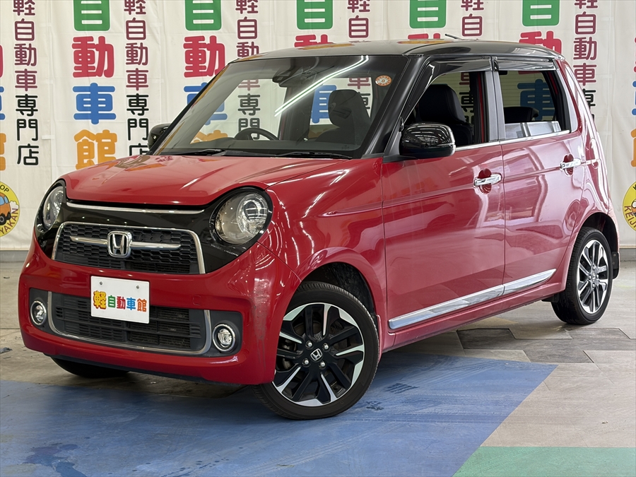 N-ONE プレミアムツアラー　ターボ　純正ナビ・TV・バックカメラ　4WD