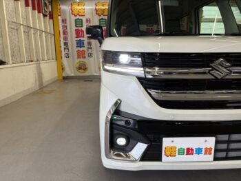 スペーシアカスタム ハイブリッド XS 未使用車 4WD