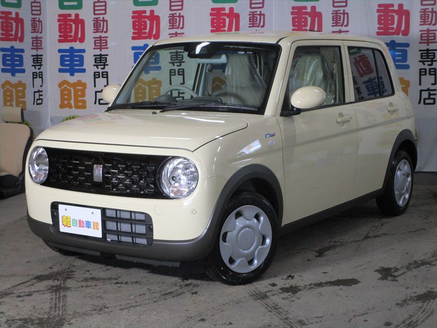 アルトラパン ハイブリッド G 6型 スズキセーフティサポート 未使用車 4WD