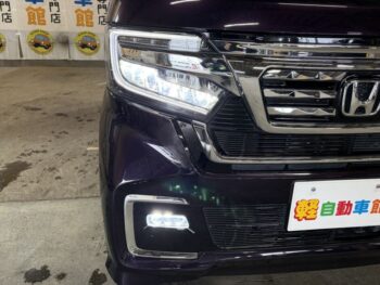 N-BOXカスタム Ｌ 純正ナビ・TV・Bカメラ　4WD