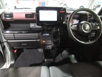 スペーシアカスタム ハイブリッドXS　全方位モニター付純正ナビTV　スズキコネクト 4WD