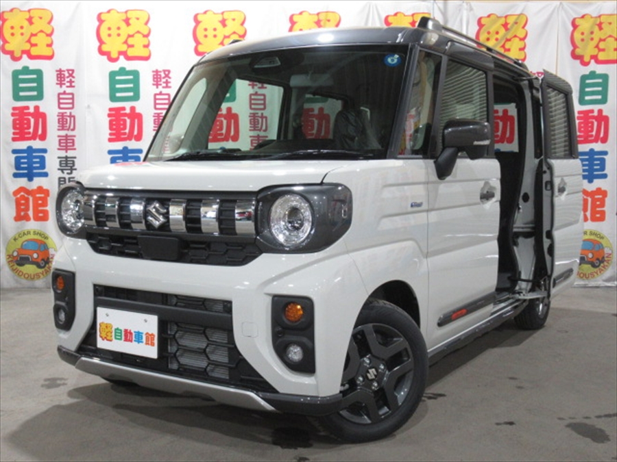 スペーシアギア ハイブリッド XZ スズキセーフティサポート 未使用車 4WD