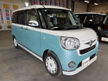 ムーヴキャンバス Ｇメイクアップ　ＳＡⅡ　ナビ・Ｂカメラ 4WD