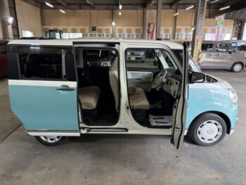 ムーヴキャンバス Ｇメイクアップ　ＳＡⅡ　ナビ・Ｂカメラ 4WD