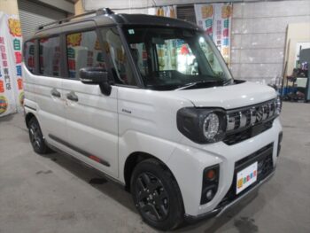 スペーシアギア ハイブリッド XZ スズキセーフティサポート 未使用車 4WD