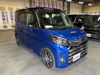 eKスペースカスタム Ｔ　ターボ　セーフティパッケージ　後期型 4WD