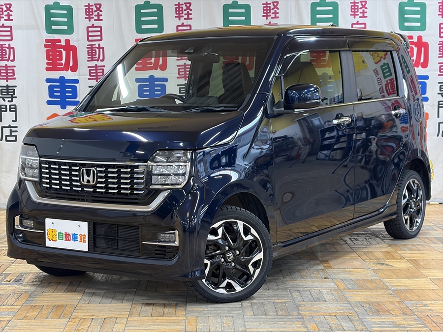 N-WGNカスタム Ｌ・ターボホンダセンシング　純正８インチナビ　ＴＶ　バックカメラ 4WD