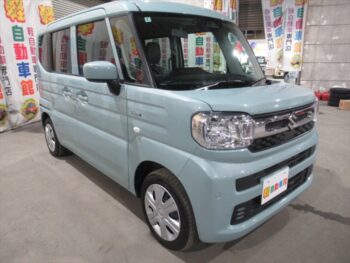 スペーシア ハイブリッド　G　ナビバックカメラ　4WD