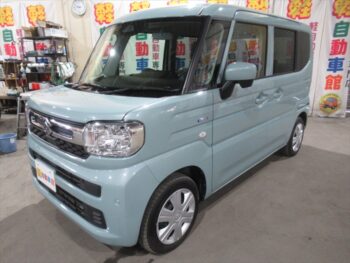 スペーシア ハイブリッド　G　ナビバックカメラ　4WD