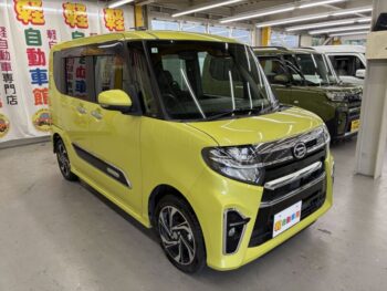 タントカスタム RS ターボ ディスプレイオーディオ 4WD
