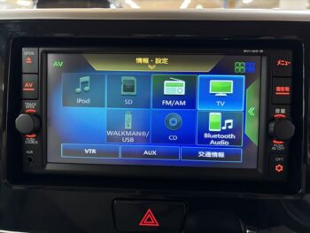 デイズルークス Ｘ　純正ナビ　ＴＶ　アラウンドビューモニター　後期型 4WD