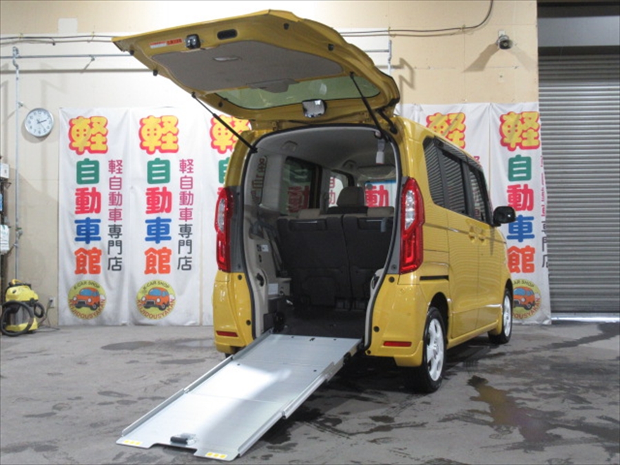 N-BOX G・スロープ L ホンダセンシング 福祉車両 車いす仕様スローパー 純正ナビTV バックカメラ 4WD