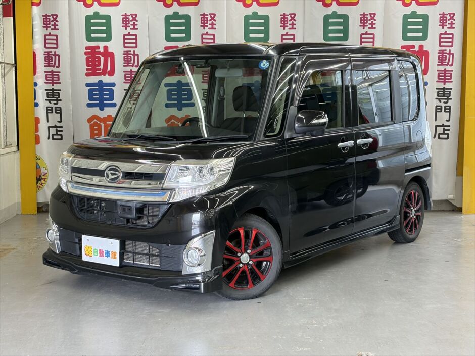 タントカスタム RS ターボ SA 純正ナビ・TV・バックカメラ 4WD