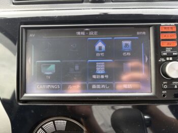 eKカスタム G 純正ナビ・TV・バックカメラ 4WD