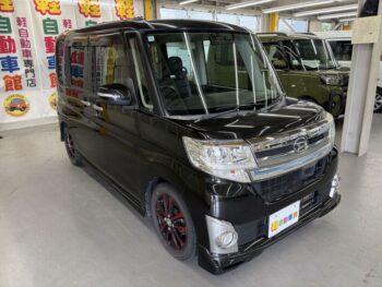 タントカスタム RS ターボ SA 純正ナビ・TV・バックカメラ 4WD