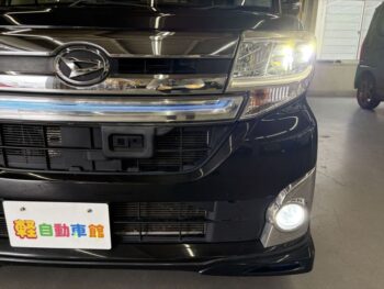 タントカスタム RS ターボ SA 純正ナビ・TV・バックカメラ 4WD