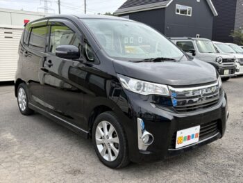 eKカスタム G 純正ナビ・TV・バックカメラ 4WD