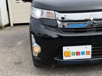 eKカスタム G 純正ナビ・TV・バックカメラ 4WD