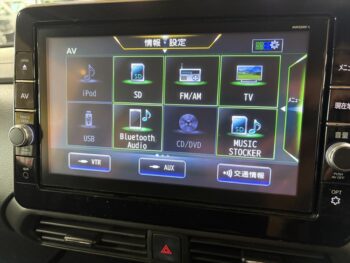 ルークス ハイウェイスターＸ　純正９インチナビ　ＴＶ　アラウンドビューモニター 4WD